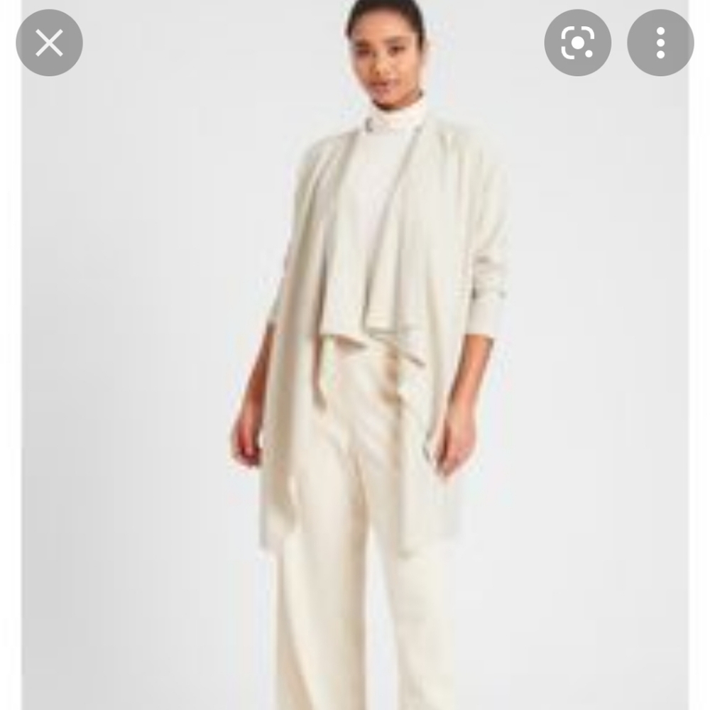 NWT Banana Republic wrap long sweater